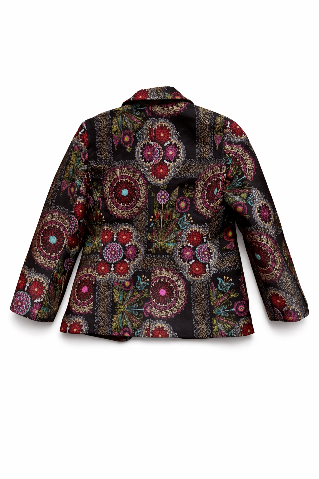 Floral Motif Blazer